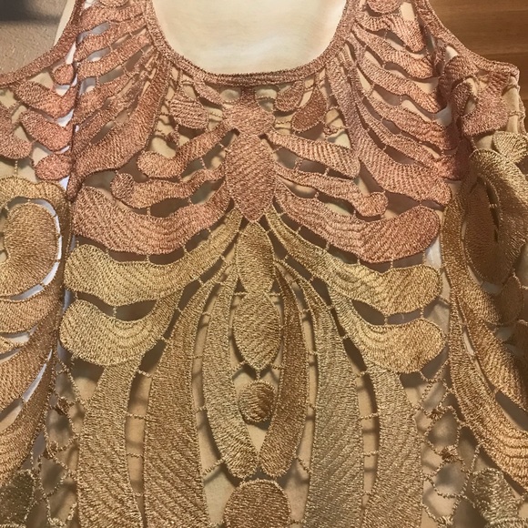 Beautiful tan/pink tank top - Picture 1 of 2